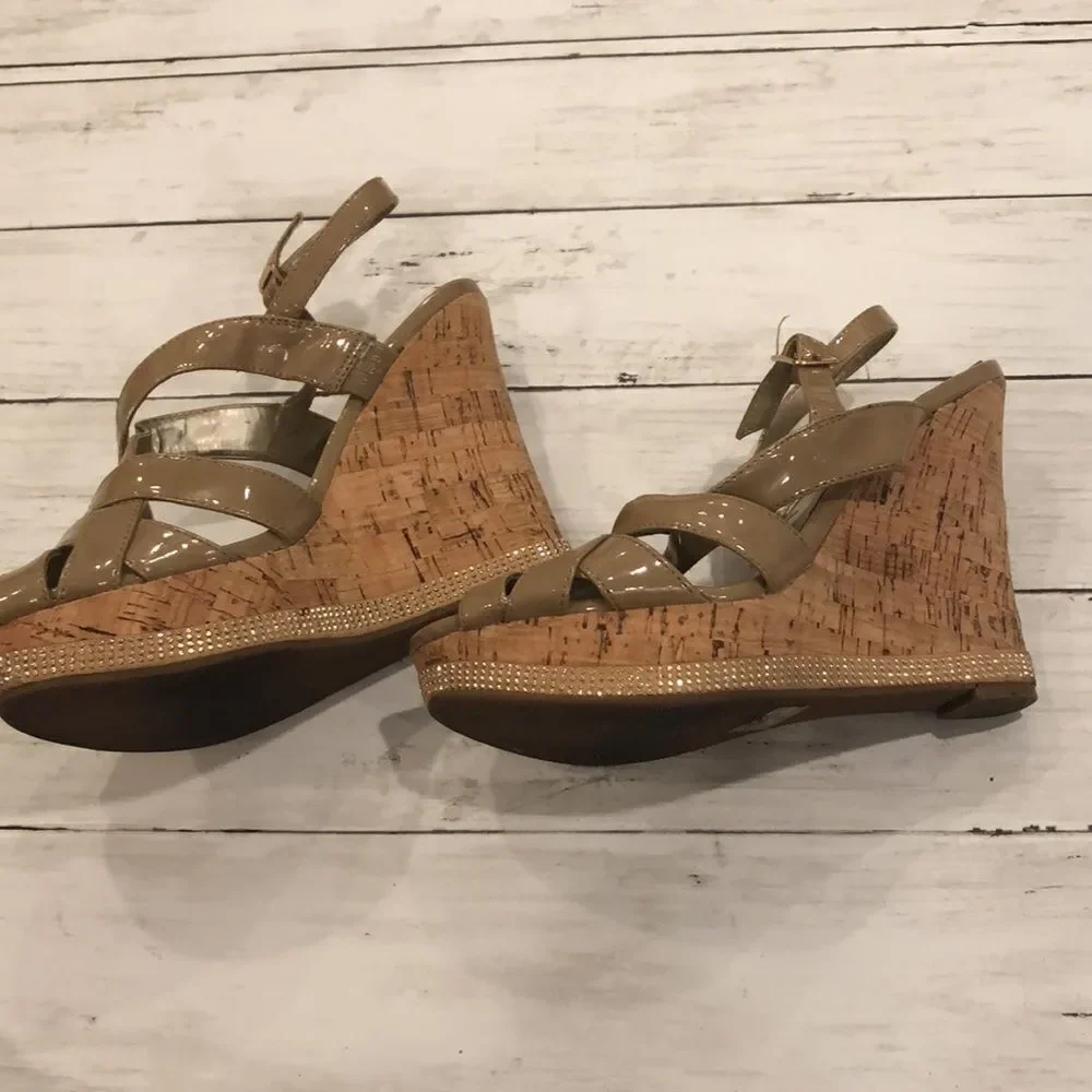 Guess Nude Wedges